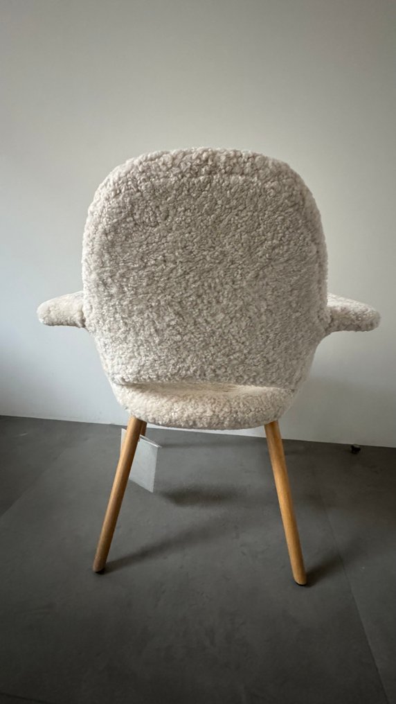 Vitra - Charles & Ray Eames, Eero Saarinen - 扶手椅子 - 有机扶手椅 - 橡木 #1.0