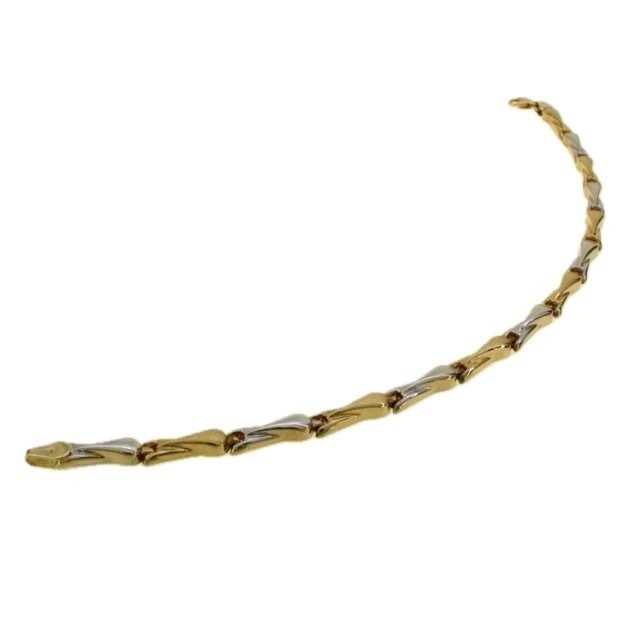 Bracelet - 18 carats Or jaune, Or blanc #1.0