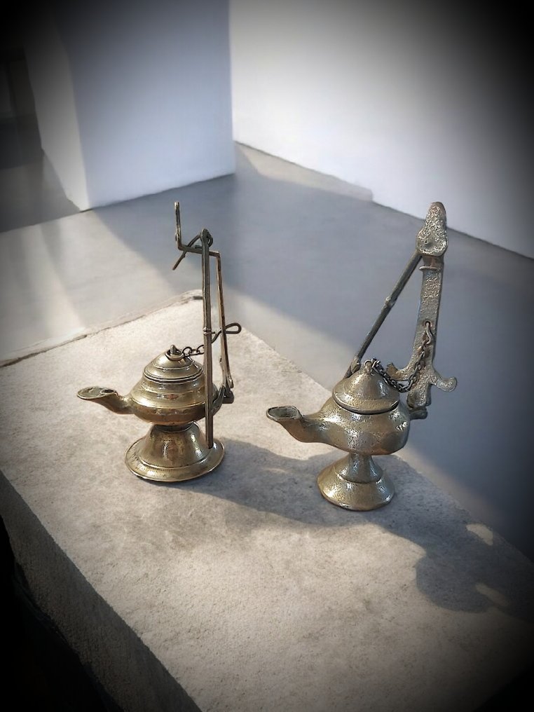 Table lamp (2) - Bronze - Boat lamps #2.1