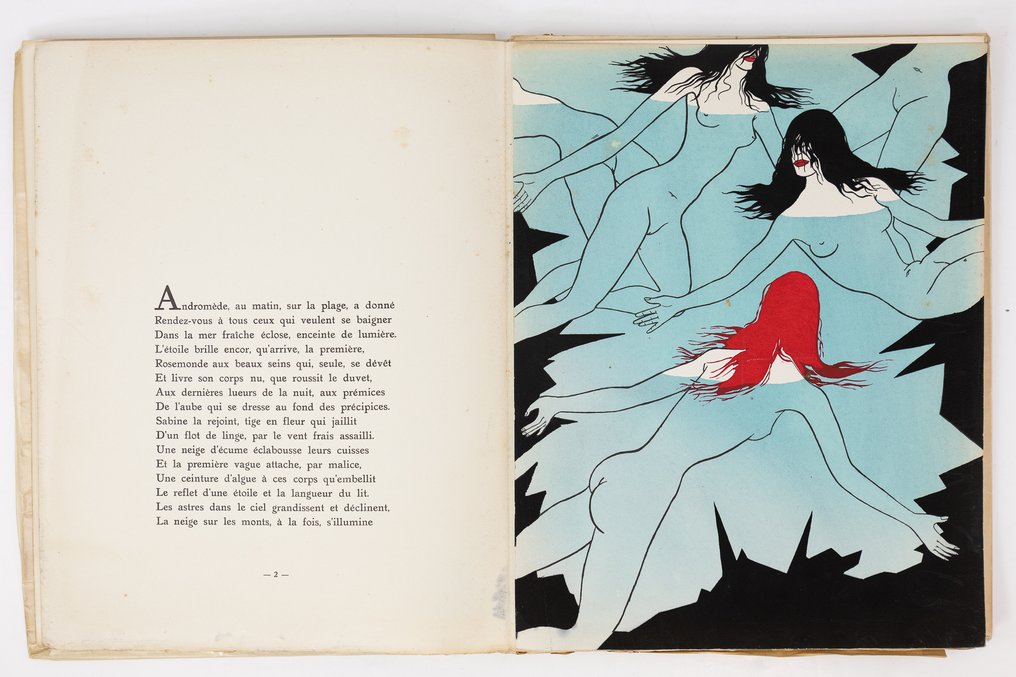 DESNOS · LABISSE - Le Bain avec Andromède [10 Lithographies ex. sur Rives] - 1944 #4.3