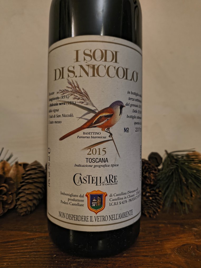 2015 Castellare di Castellina, I Sodi Di S'Niccolo - Τοσκάνη IGT - 1 Φιάλη (0,75L) #1.0