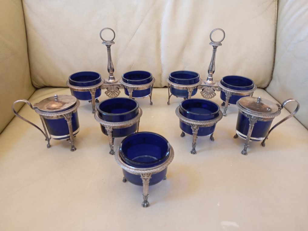 Centrepiece (7) - .950 silver - Empir France #1.0