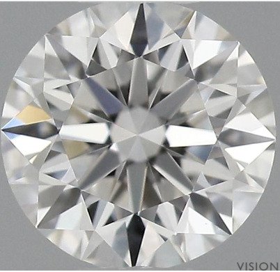 1 pcs Gyémánt (Természetes) - 0.30 ct - Kerek - E - VS1 - Amerikai Gemmológiai Intézet (GIA) #3.2