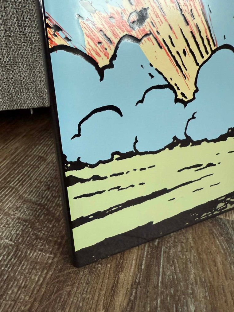 Tintin - 1 emaljplakett Tintin måne #2.1