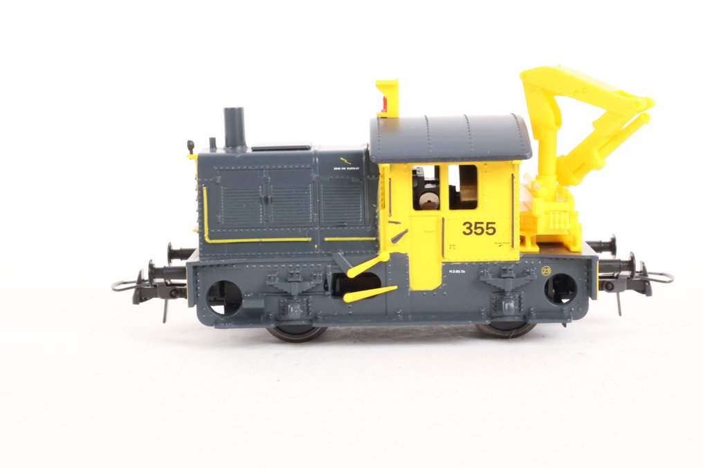 Roco H0 - 43678 - Locomotiva diesel (1) - Sik 355 com guindaste Hiab - NS #3.2