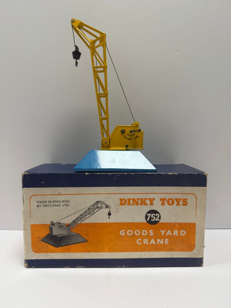 Dinky Toys - Modelmachines - 752 - Goods Yard Crane - In een doos #1.0