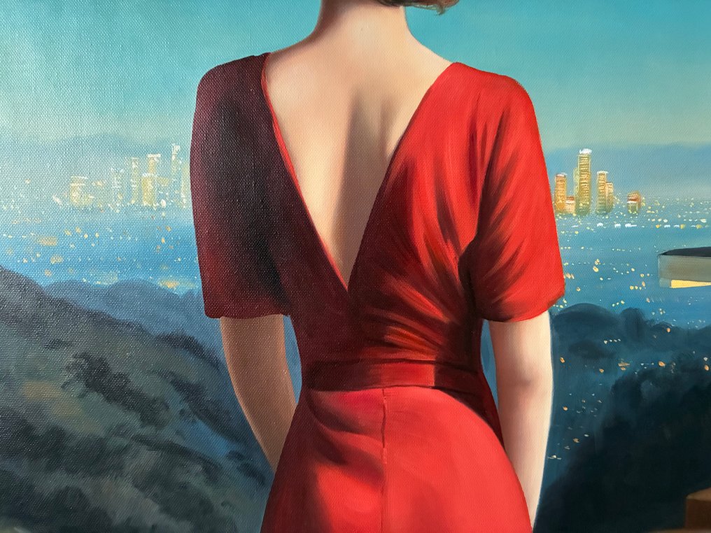 Le Yack - California Dreaming - The View - Handmade! - unique work #4.3