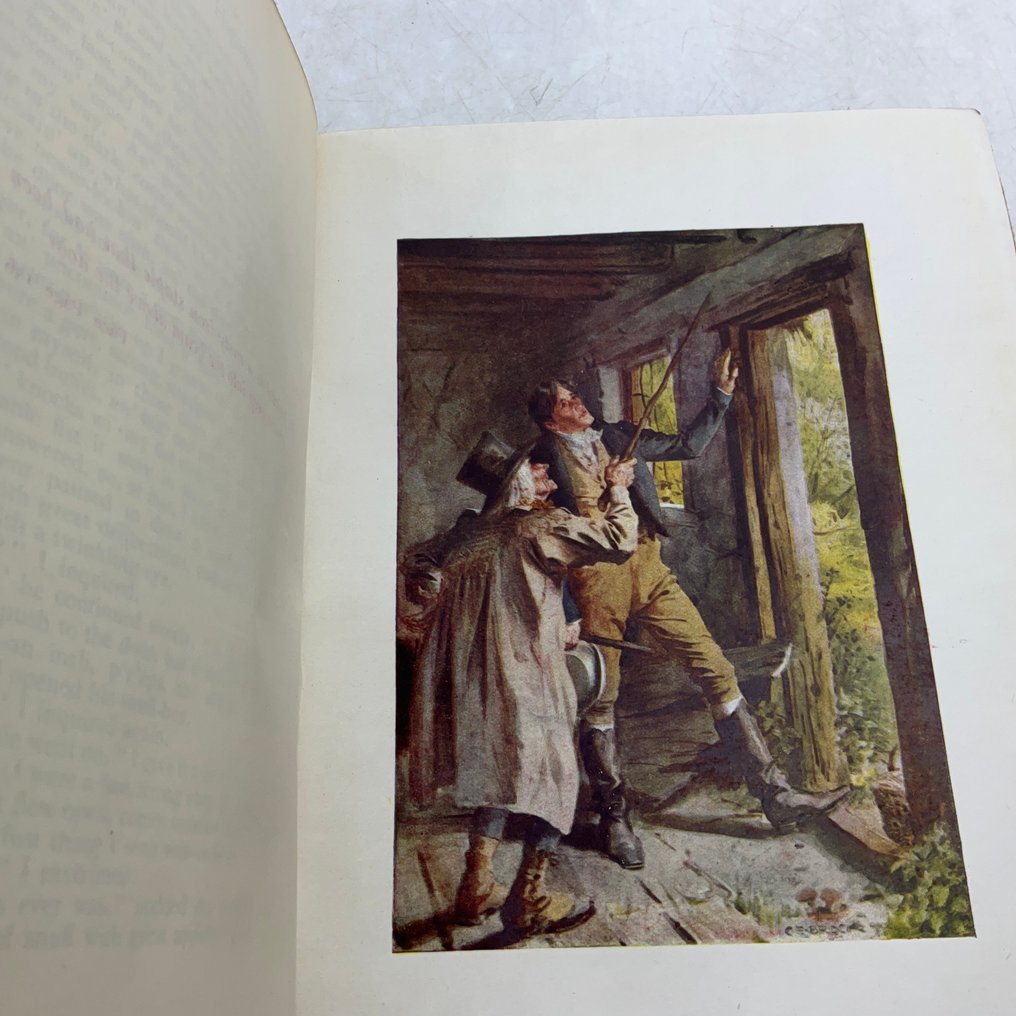 Jeffery Farnol / C.E. Brock (ill) - The Broad Highway (first edition in fine binding and first illustrated edition) - 1910-1912 #4.3