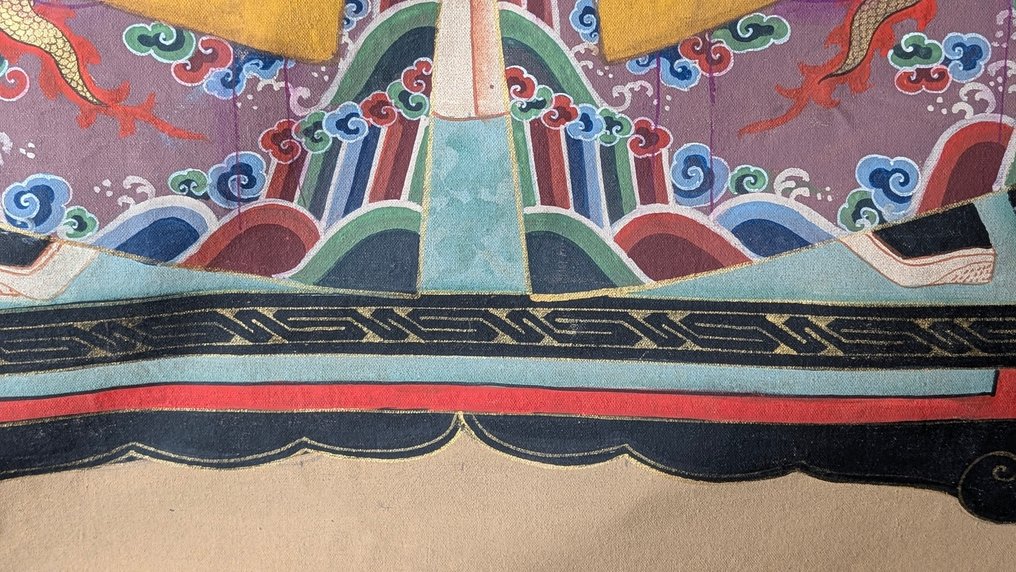 2x groot voorouderschilderij - local - 中國 (沒有保留價) #4.3