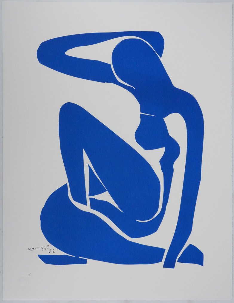Henri Matisse (1869-1954) - Nu bleu assis #1.0