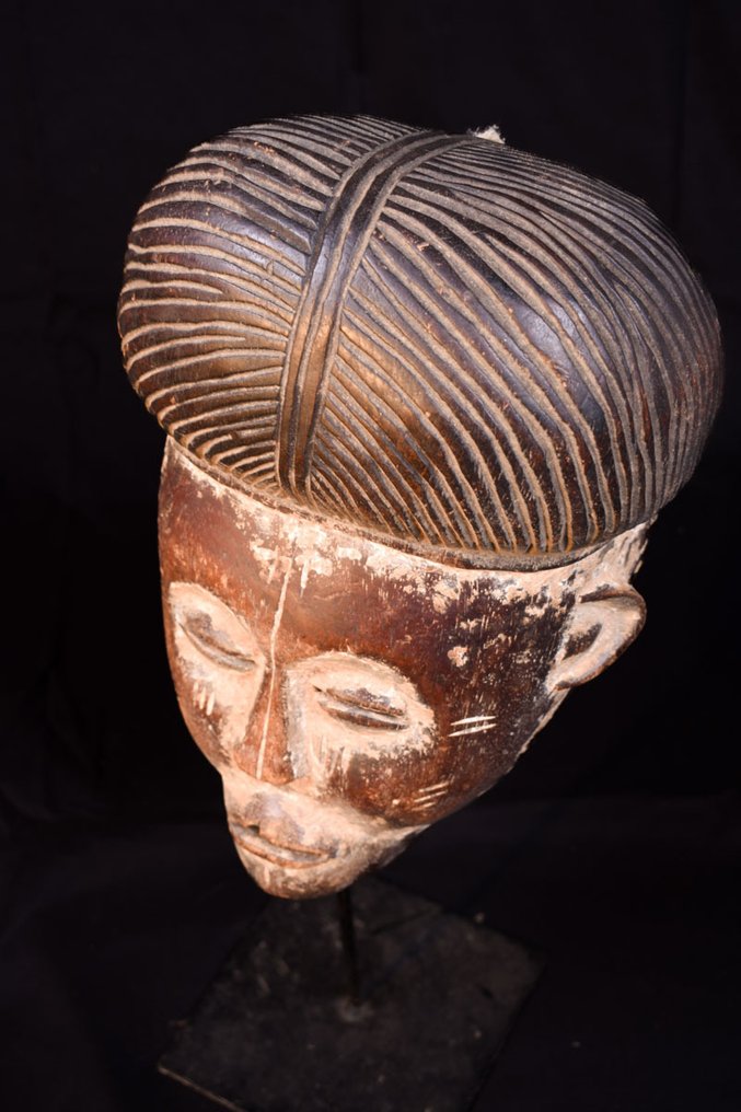 φυλετική μάσκα - Chokwe - Λαϊκή Δημοκρατία του Κονγκό (χωρίς τιμή ασφαλείας) #2.1