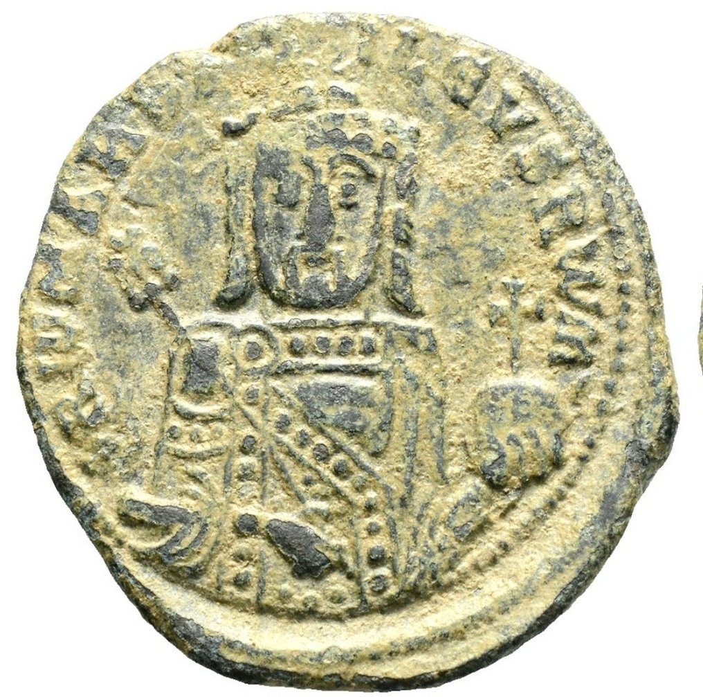 Bizánci birodalom Follis Constantine VII Porphyrogenitus, with Romanus I. 913-959. (Nincs minimálár) #1.0