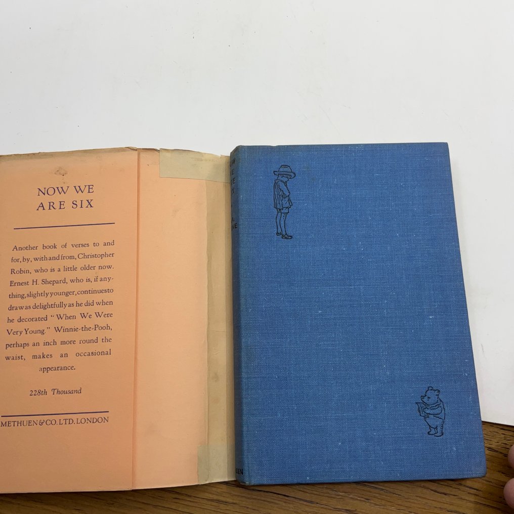 A.A. Milne / Ernest H. Shepard (ill) - Now We Are Six (in rare dustwrapper) - 1941 #2.1
