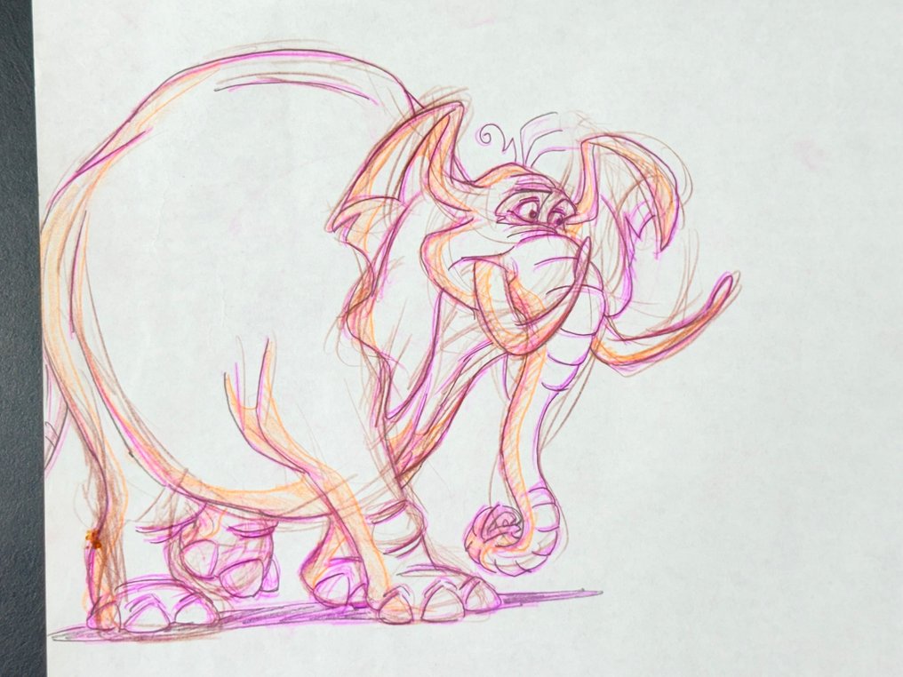 Walt Disney - Dessin d'animation original (42 x 31 cm) - The Legend of Tarzan (TV series, 2001/03) #2.1