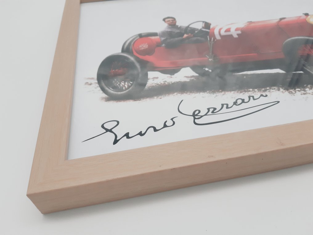 Enzo Ferrari - Pilote  Alfa Romeo - década de 1920 #4.3