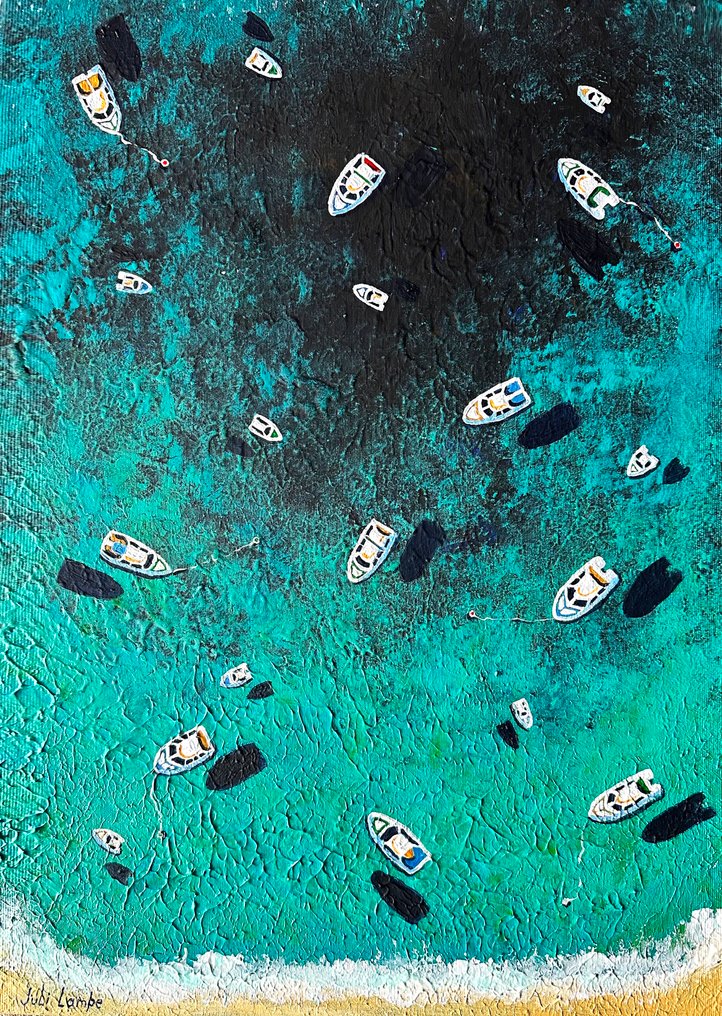 Juli Lampe - A Naval regatta. Entrance to bay of Cape of Good Hope. #1.0