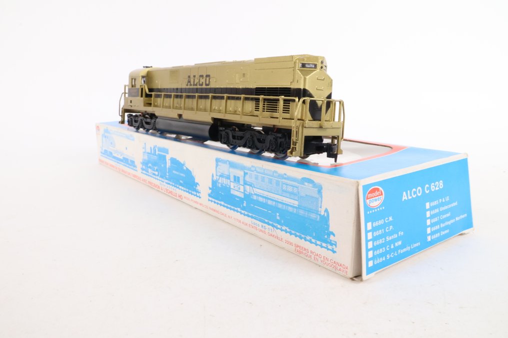 Model Power H0 - 6689 - Diesellokomotiv (1) - Alco C628 i demonstrationudgave #1.0