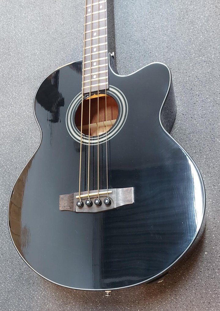 Cort - SJB5F-BKG2 - - 4-string acoustic bass guitar #3.2