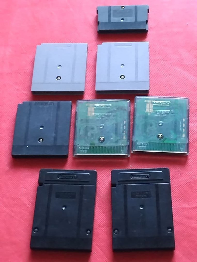 Nintendo - 8-Game Cartridge Set + 4 Cases (Yu-Gi-Oh, Grander Musashi, Gash Bell, Ponkottsu) - Videogioco #1.0
