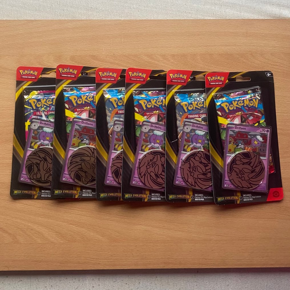 Pokémon - 6 泡罩包装 #1.0