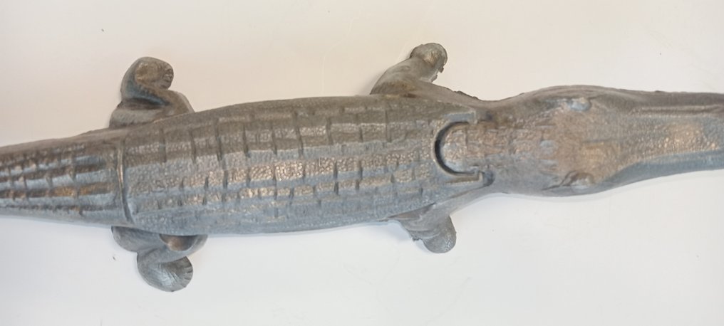 Ashtray - Nickel-plated brass - Coccodrillo #4.3