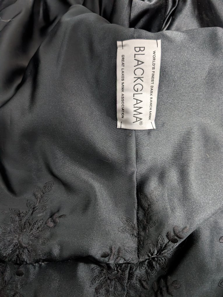 Other brand, black-glama - Γούνινο παλτό #4.3