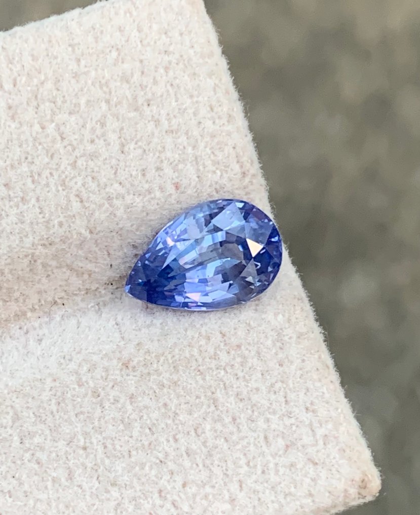 1 pcs  Μπλε, Βιολετί Ζαφείρι  - 2.16 ct - Διεθνής Ένωση Έγχρωμων Πολύτιμων Λίθων (ICA GemLab) - Χωρίς θερμότητα SAPPHIRE #1.0