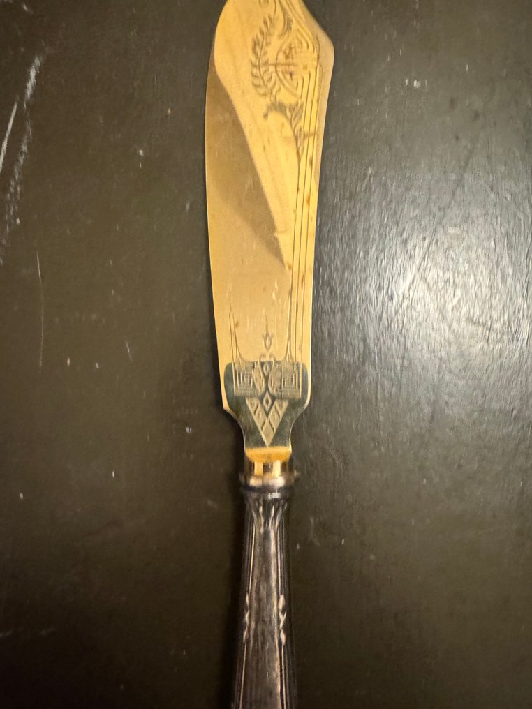 Cuțit de tort - .800 argint #1.0