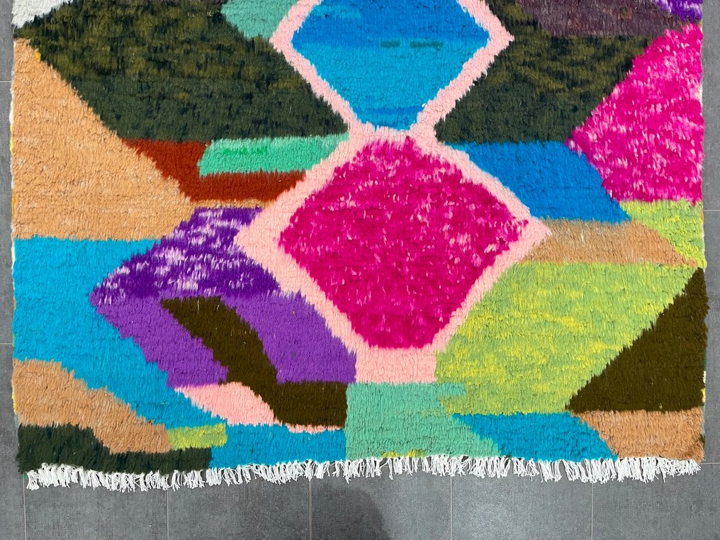 Berber, Handmade Berber rug - Carpet - 250 cm - 159 cm - Azilal Rug #2.1