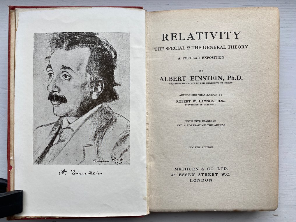 Albert Einstein - Relativity The special and the General Theory - 1921 #2.1