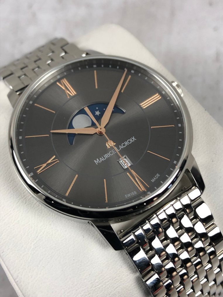 Maurice Lacroix - Eliros Moonphase - Sem preço de reserva - EL1108.SS002.311 - Homem - Depois de 2020 #1.0