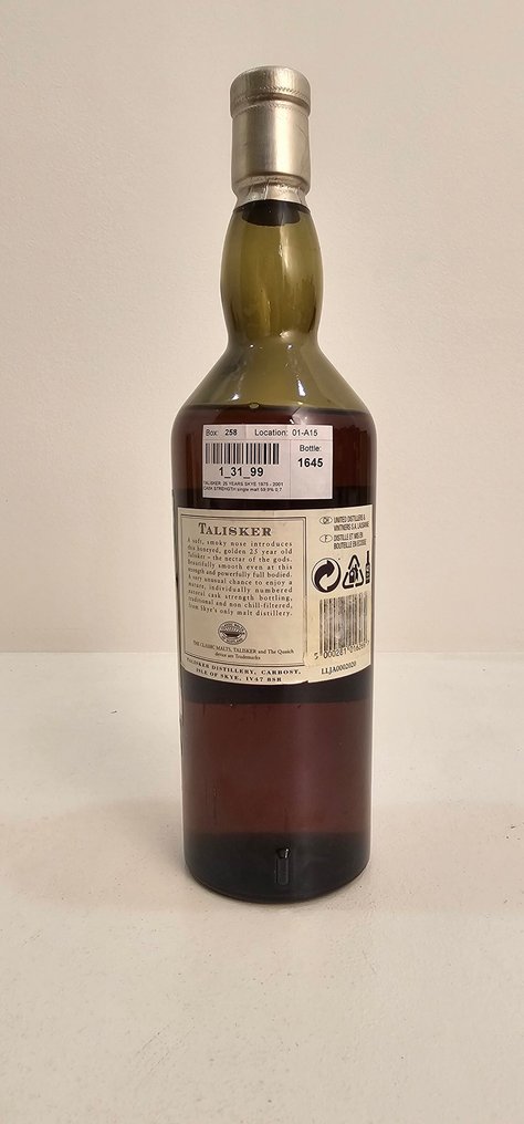 Talisker 1975 25 years old Natural Cask Strength - b. 2001 - 70cl #1.0