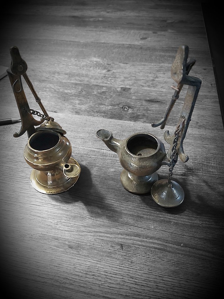 Table lamp (2) - Bronze - Boat lamps #4.3