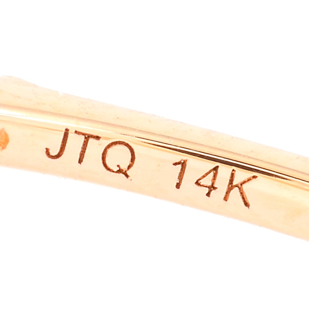 没有保留价 - 戒指 - 14K包金 黄金 - 3.27ct. tw. 坦桑石 - 钻石 #4.3