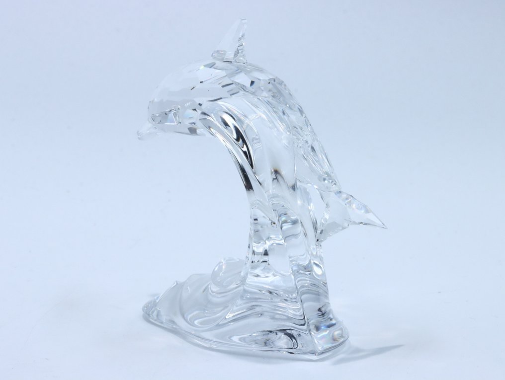Figure - Swarovski - Dolfijn op Golf (Unboxed) - Crystal #3.2