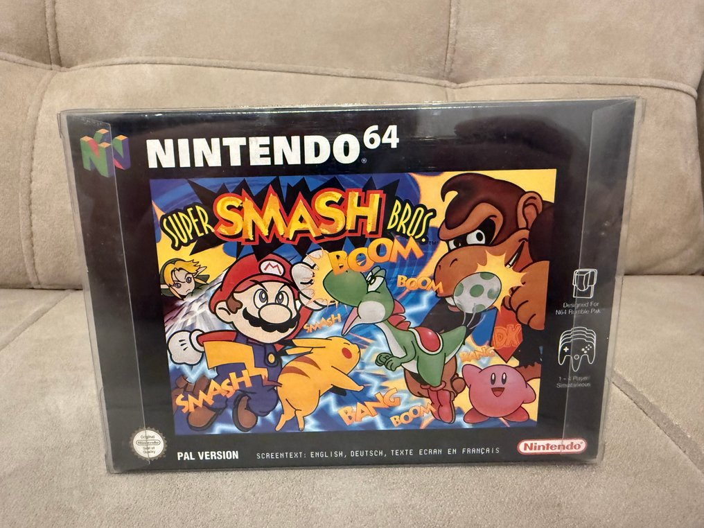Nintendo - Nintendo 64 - Super Smash Bros. - Video game - In distributor sealed box #1.0