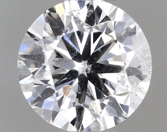 1 pcs Diamond  (Natural)  - 0.30 ct - Round - F - I1 - International Gemological Institute (IGI) #1.0