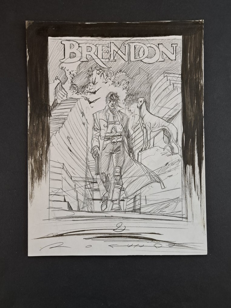 Rotundo, Massimo - 1 Original preliminary drawing - Brandon #4.3