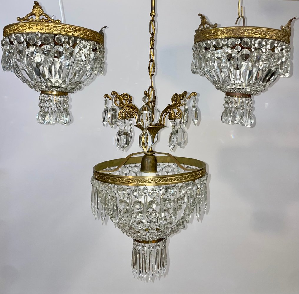 Lamppu (3) - Kullattu messinki, ottone massiccio #1.0