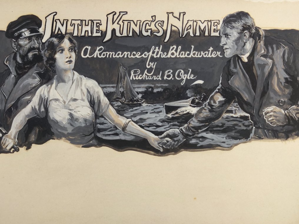 Ogle, R. Bertram - 1 Original drawing - In The King's Name: A Romance of the Blackwater #1.0