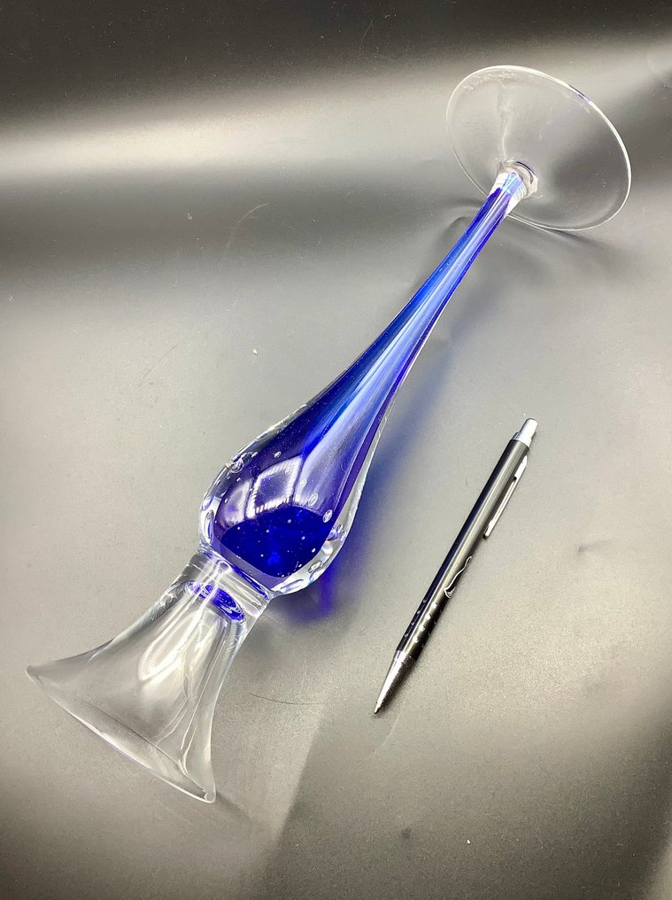 Ivan Stefanik - Lysestage - Krystal - Gesigneerd #4.3