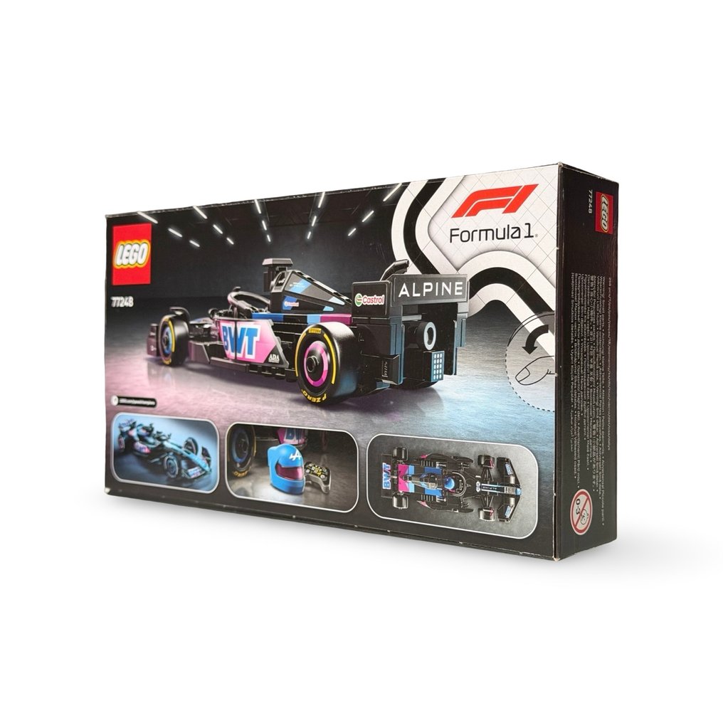 F1 Lego Speed Champions - BWT Alpine F1 Team - Pierre Gasly - Lego modell #4.3