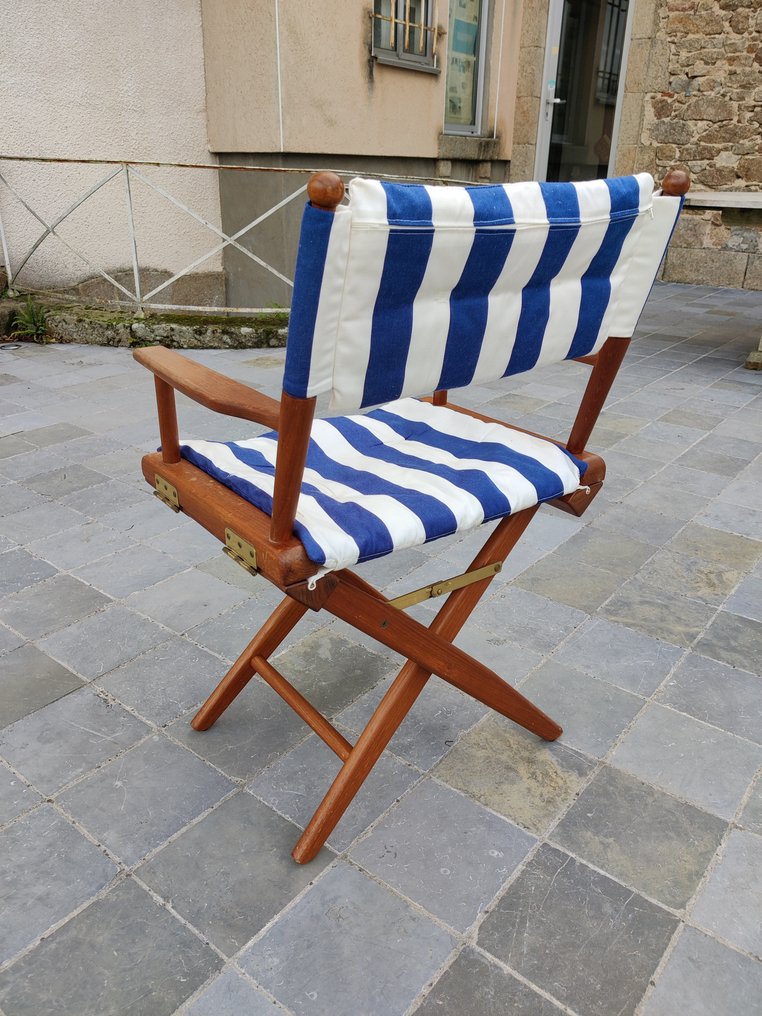 Sessel - Teakholz - Regieassistentenstuhl #3.2