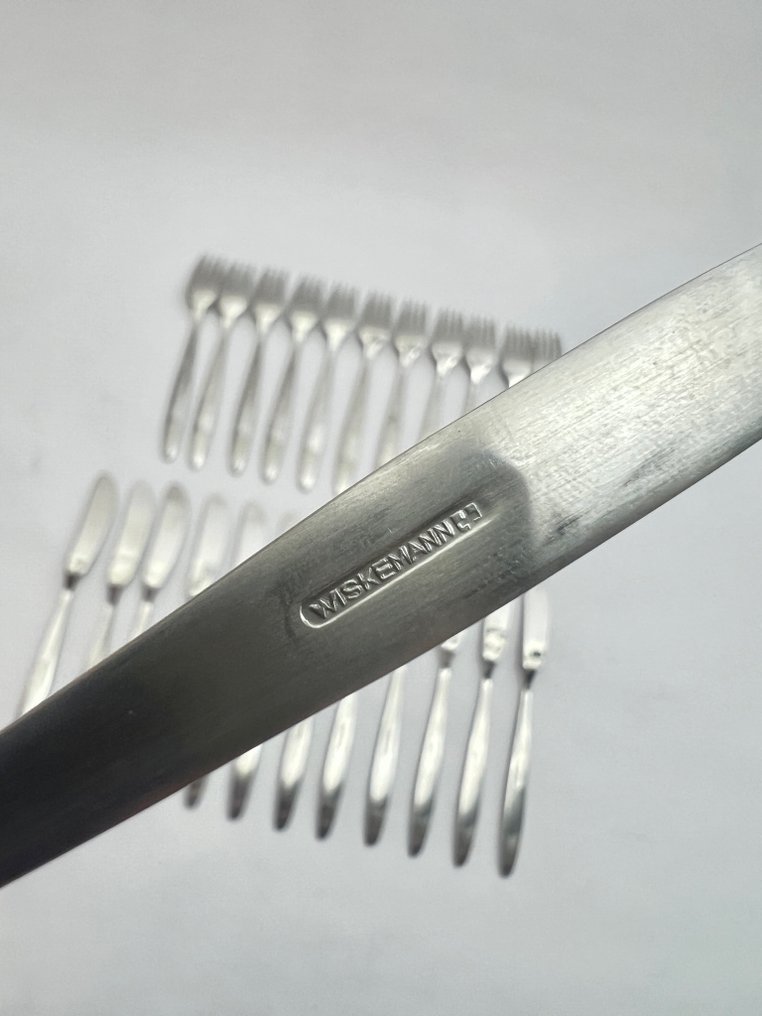 Wiskemann - Servizio di posate da pesce (24) - Progetta di alta qualità. - Acciaio inossidabile #2.1