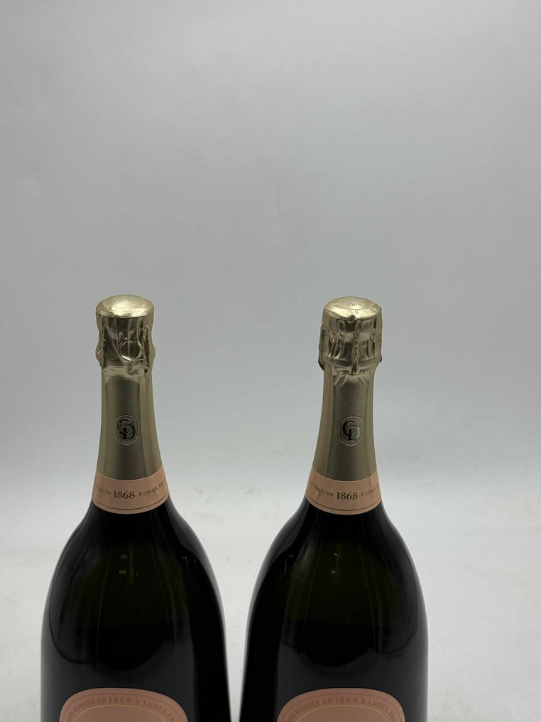 Canard Duchene, Rosé Iconic - Champagne Rosé - 2 Magnummer (1,5 L) #2.1