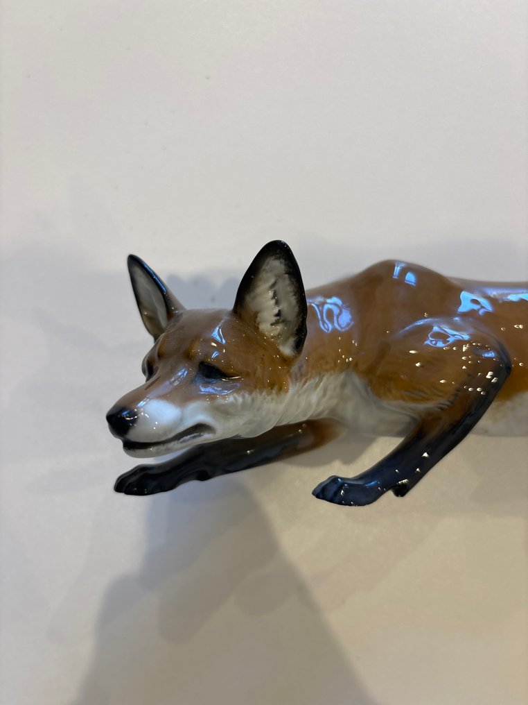 Rosenthal - F Diller - Φιγούρα - Volpe accovacciata - Πορσελάνη #1.0