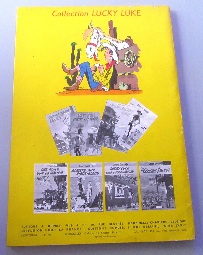 Lucky Luke T13 - Le Juge - B - 1 Album - Πρώτη έκδοση - 1959 #1.0