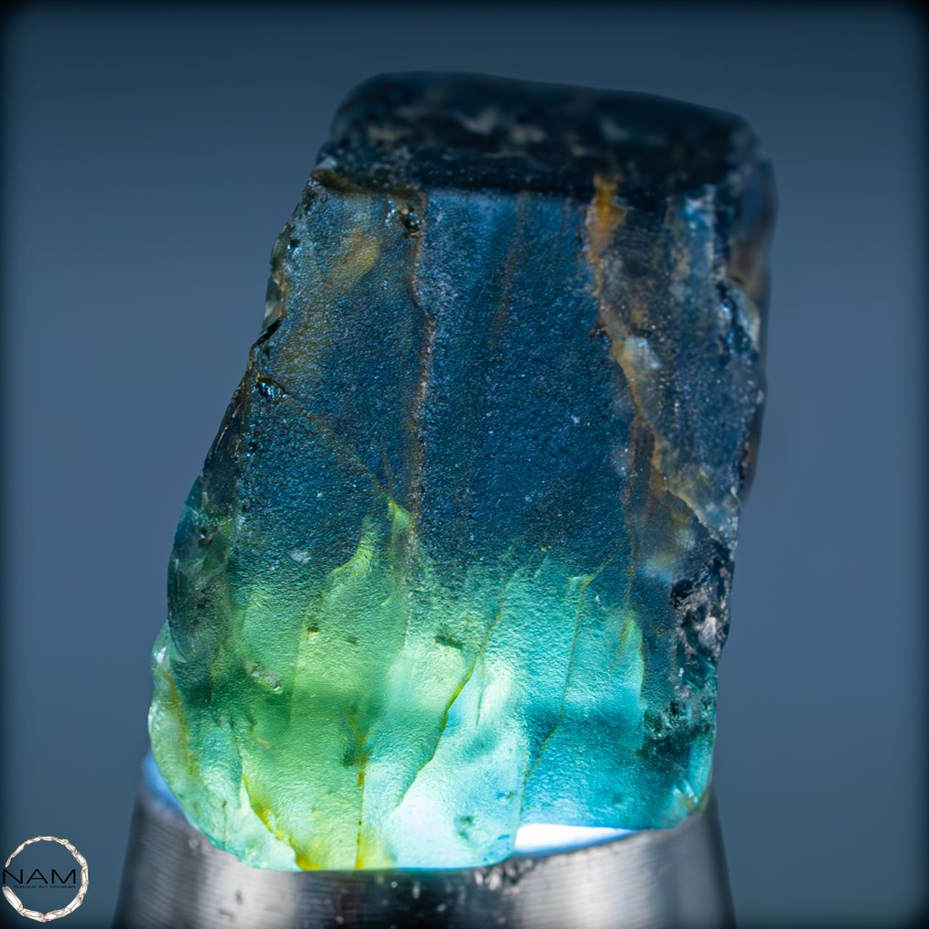 Φυσικός σπάνιος ακατέργαστος σάπφειρος από την Κένυα. – ένα εξαιρετικό συλλεκτικό κόσμημα - 28,55 ct- 5.71 g #2.1