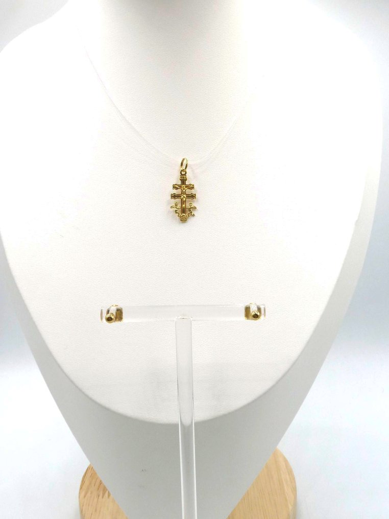 沒有保留價 - 兩件珠寶套裝 - 18 克拉 黃金 #3.2