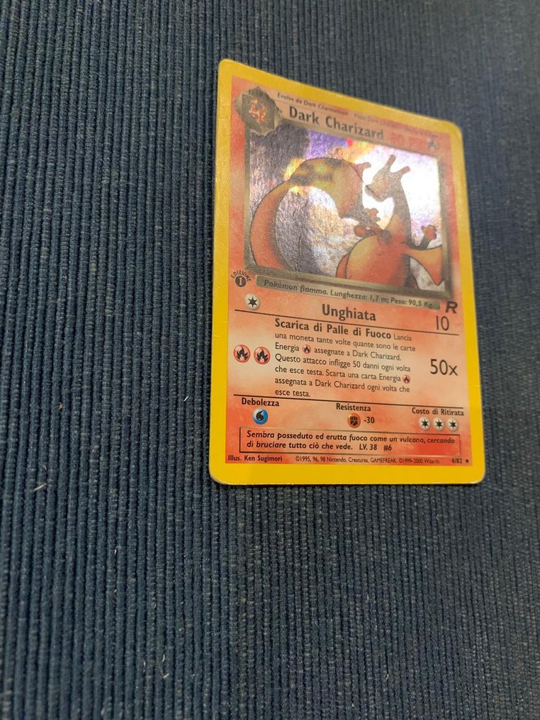 Pokémon - 1 Card - Dark Charizard 4/82 Folie - WOTC - Team Rocket #2.1
